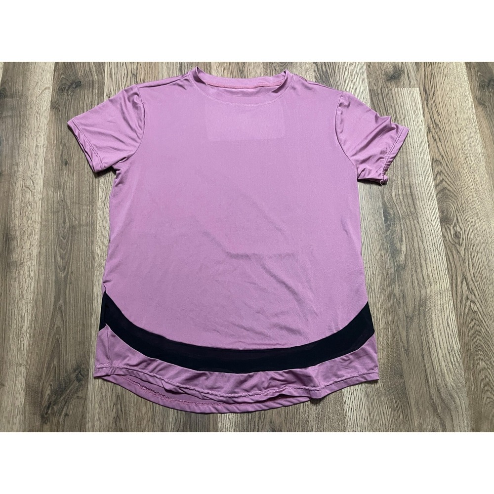 Shelli Segal Shirt, Women's Size Small, Purple, Athletic Top, Short Sleeve